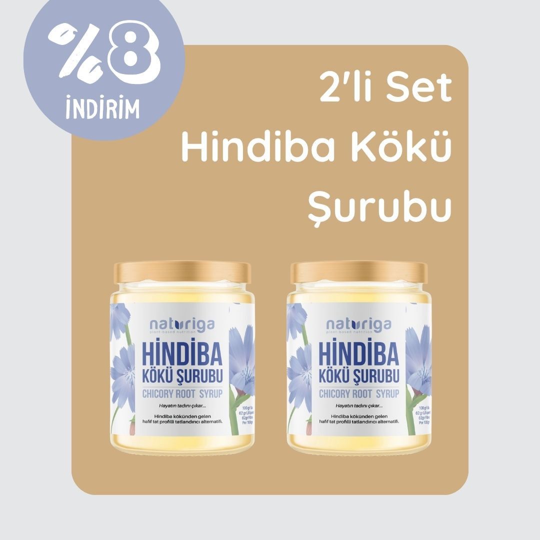 2'li Set Hindiba Kökü Şurubu