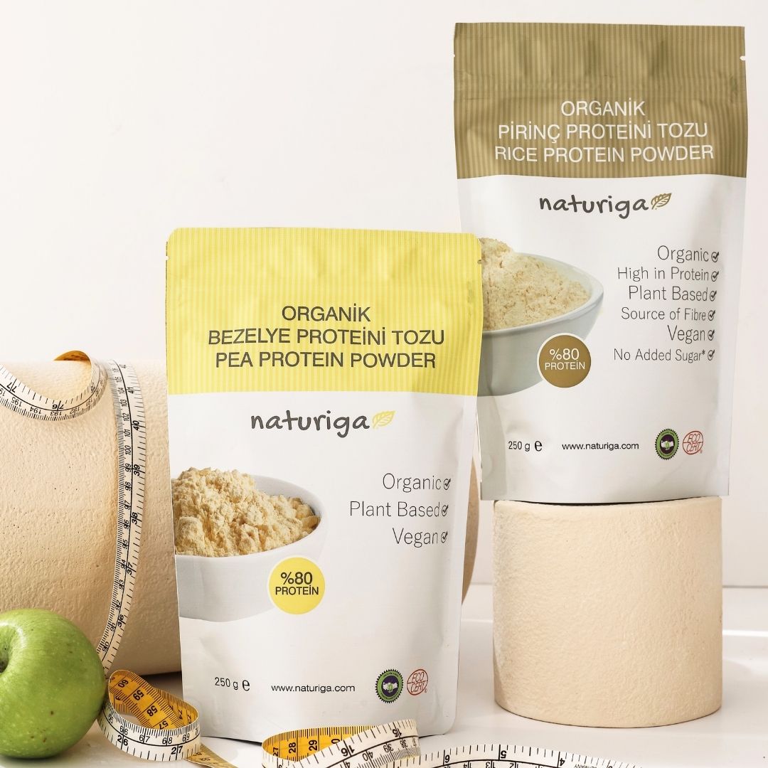 Organik Kahverengi Pirinç Proteini Tozu (250 Gr.)