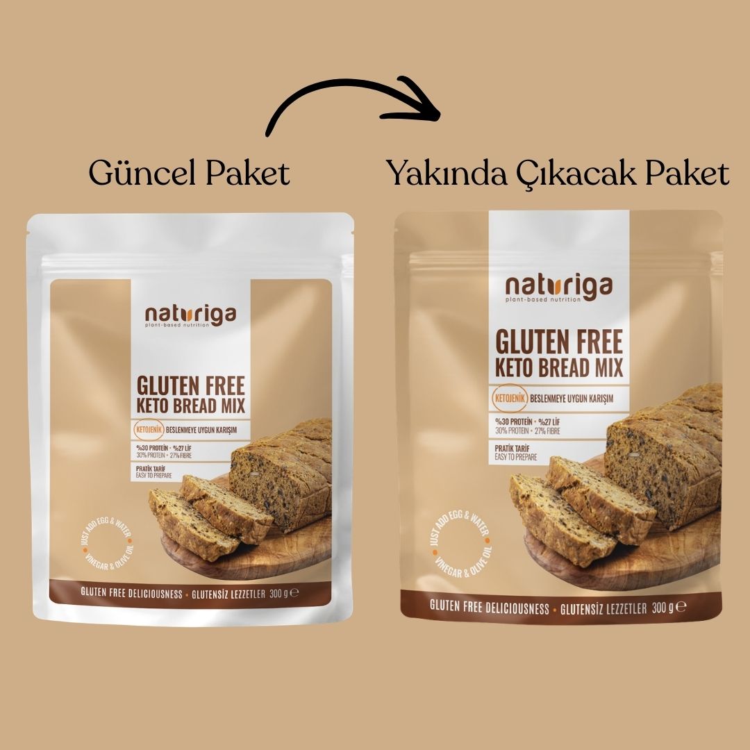Ekmek Karışımı (Glutensiz & Ketojenik)