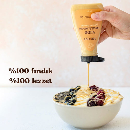 Sıkılabilir %100 Fındık Ezmesi 240gr
