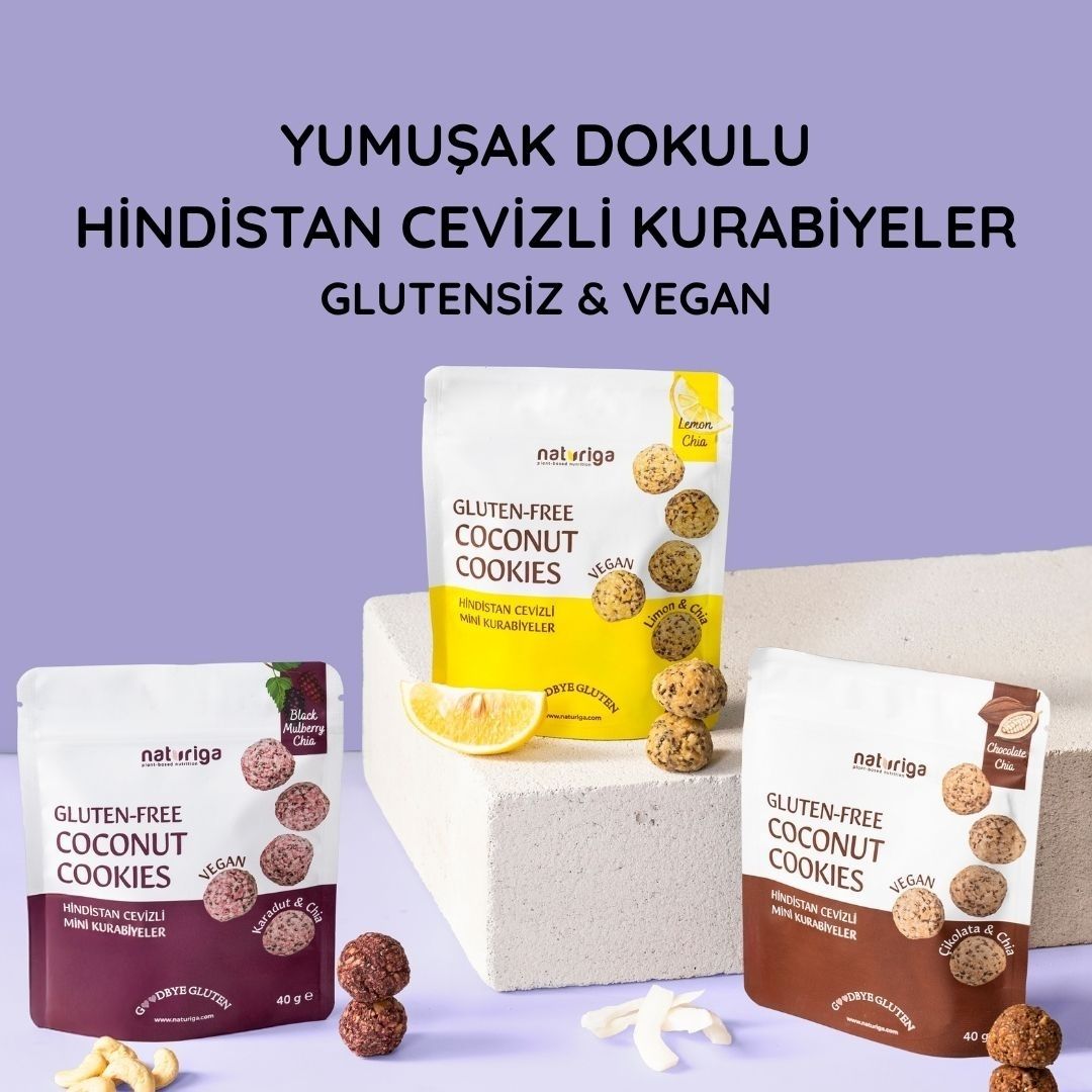 Limon & Chialı Hindistan Cevizli Kurabiye 40gr