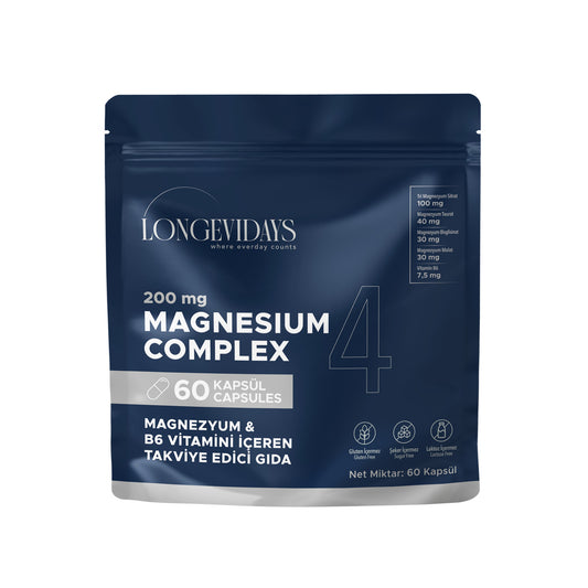 Magnesium 4 Complex - 60 Capsules