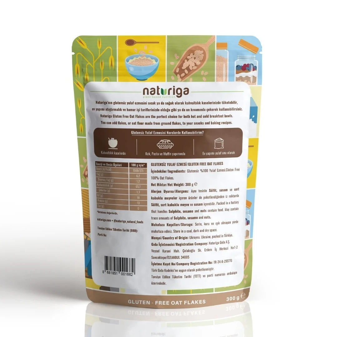 Glutensiz Yulaf Ezmesi (300 gr)