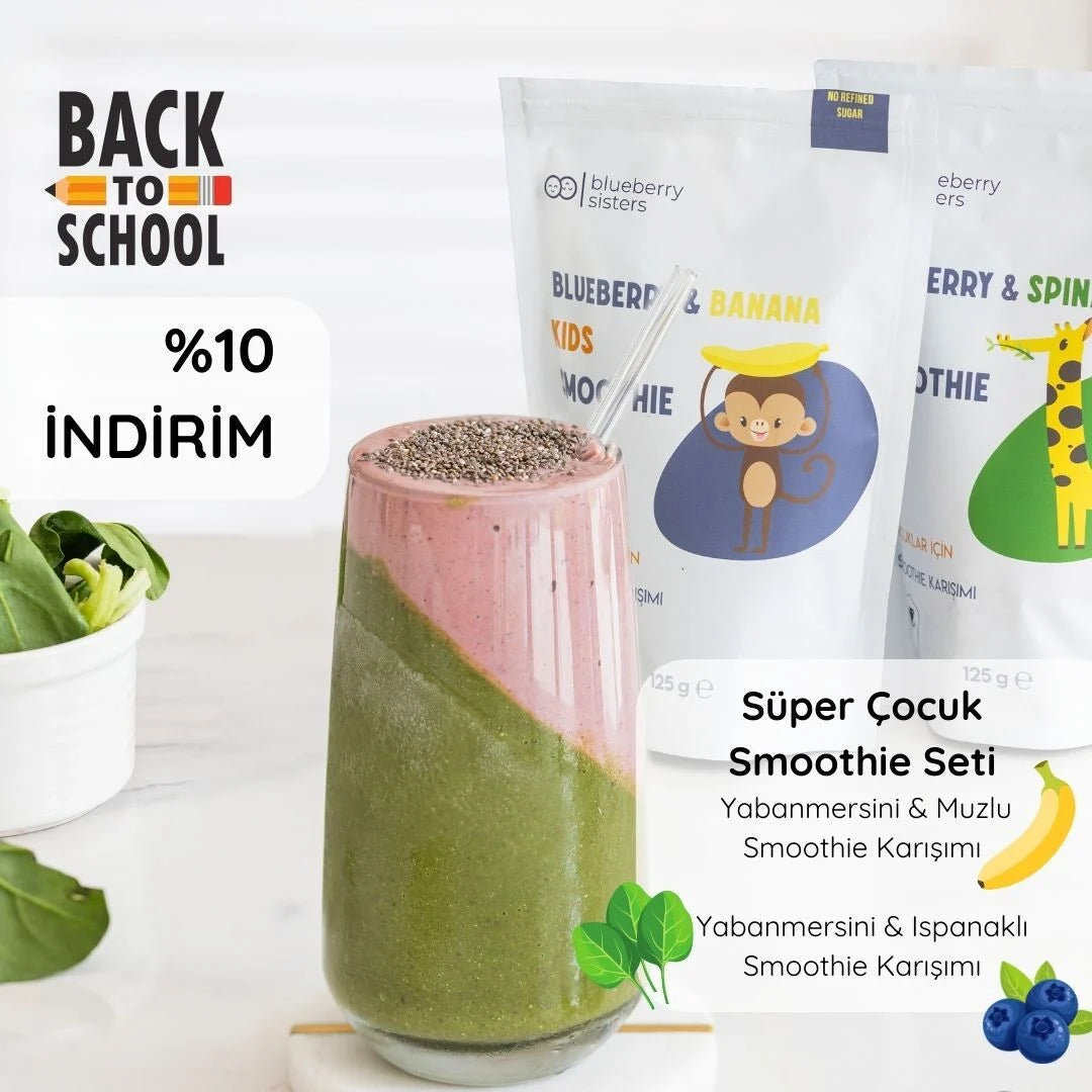Süper Çocuk Smoothie Seti