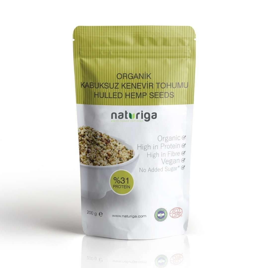 Org. Kabuksuz Kenevir Tohumu 200 gr