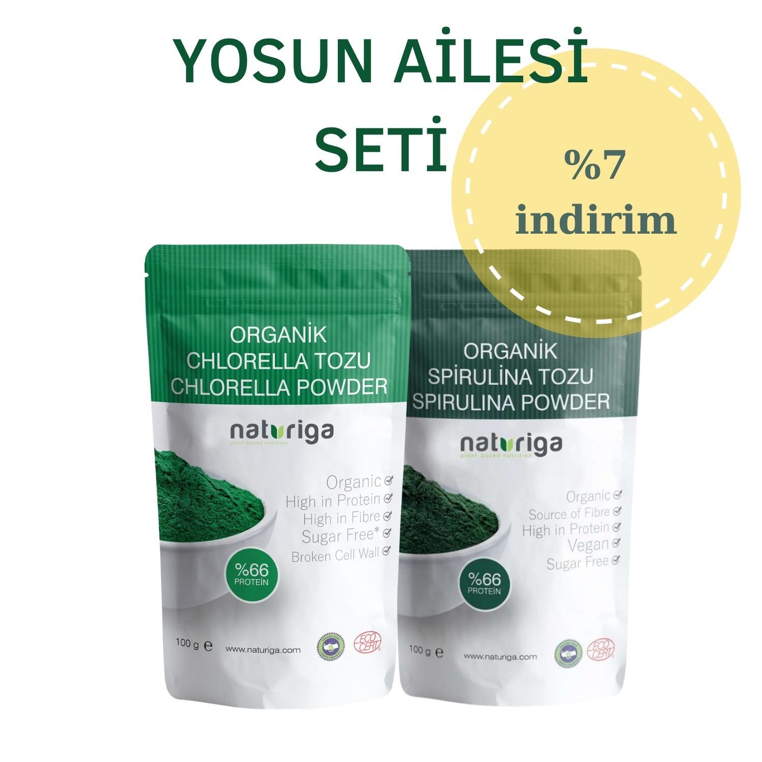 Yosun Ailesi (Spirulina & Klorella)