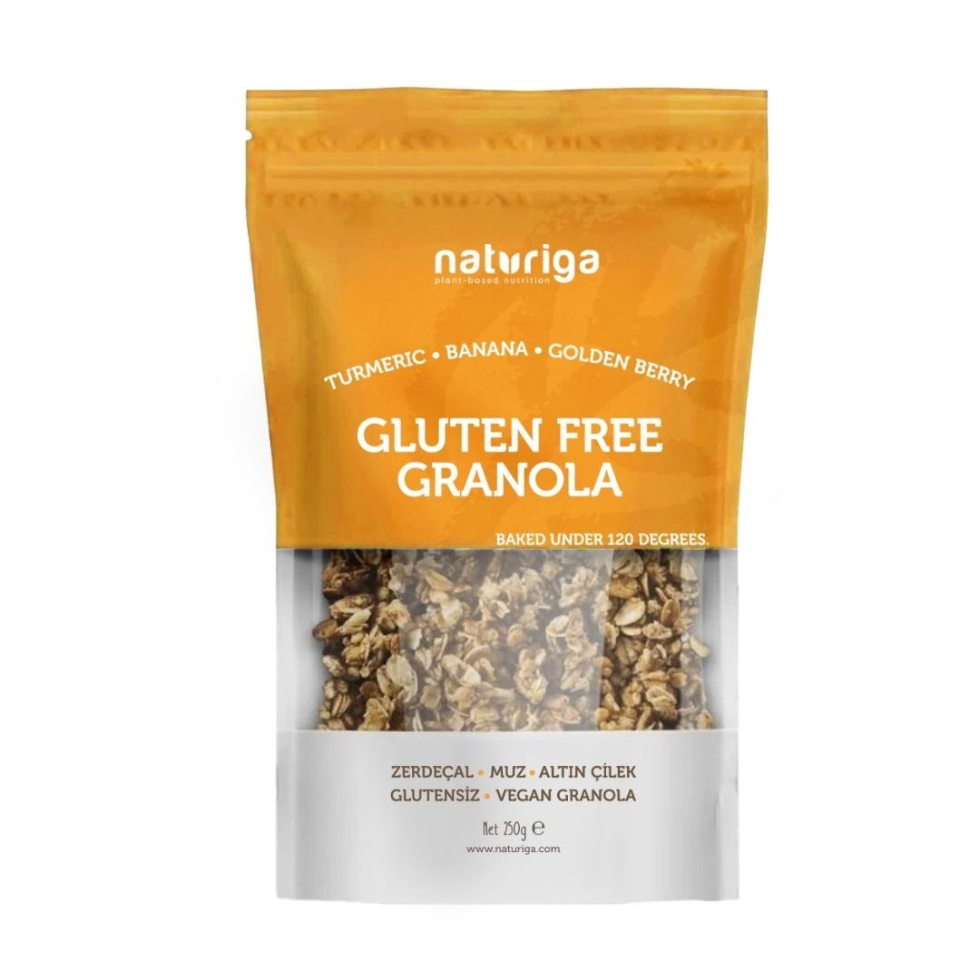 Glutensiz Zerdeçal & Altın Çilek Granola(250 gr)