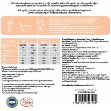Organik Protein Karışımı 250 gr