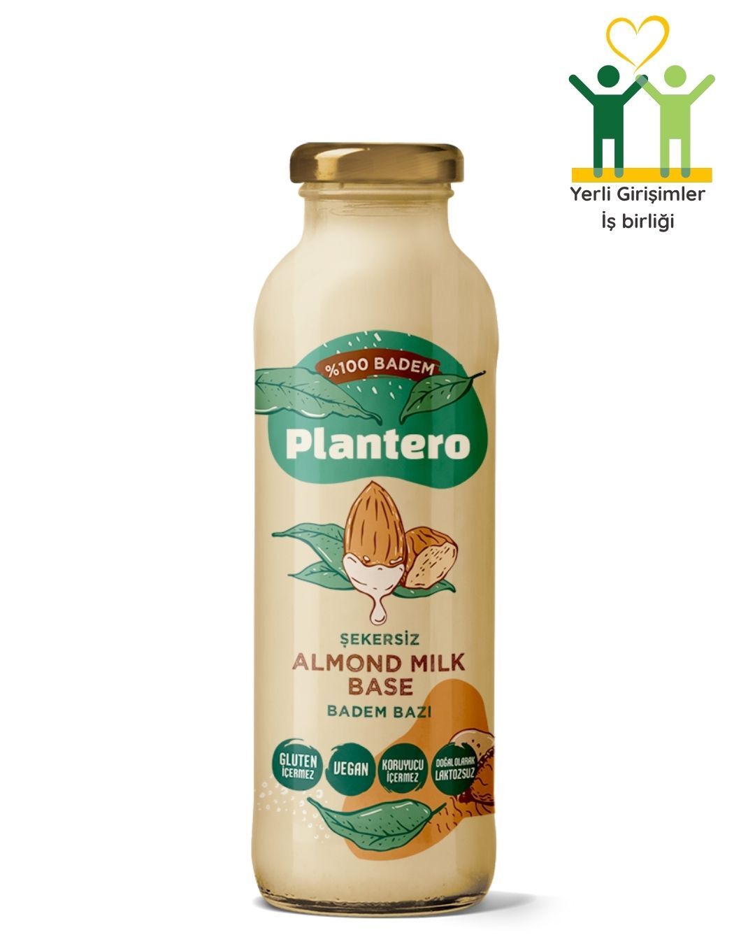 Plantero Badem sütü konsantresi 250 gr.