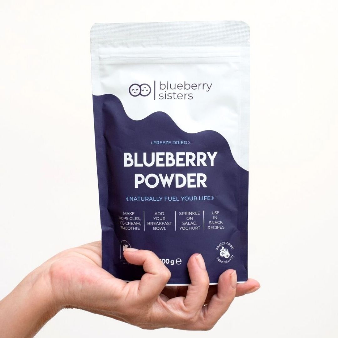 %100 Blueberry tozu 100 gr. (Yabanmersini tozu)