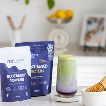 Yabanmersini & Ananaslı Bitkisel Protein 250 gr