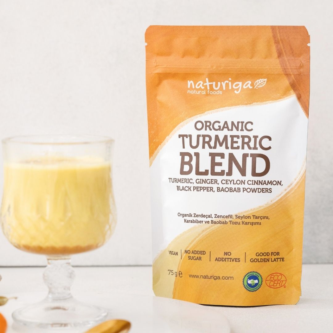 Organik Zerdeçallı Karışım (Altın Süt Karışımı)