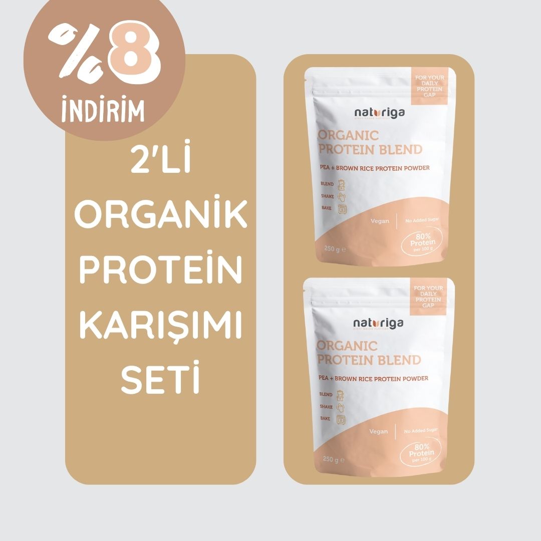 2'li Organik Protein seti