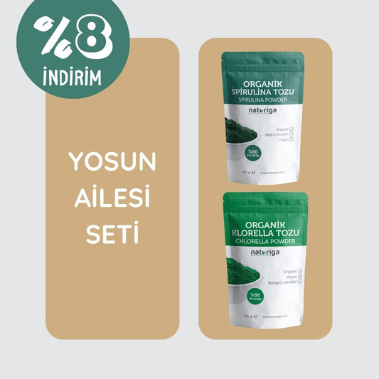 Yosun Ailesi (Spirulina & Klorella)