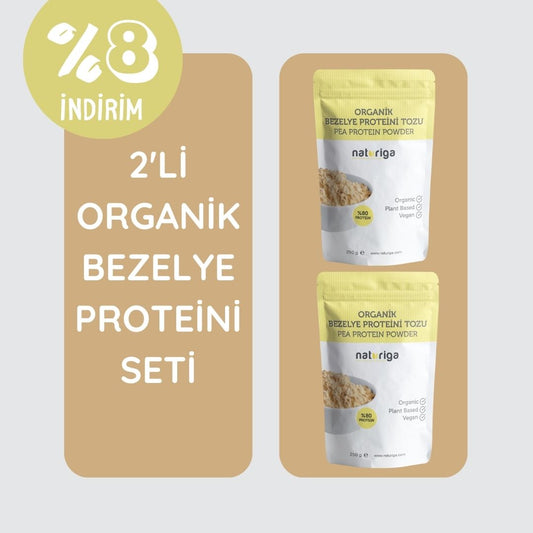 2'li 250gr. Bezelye Proteini tozu