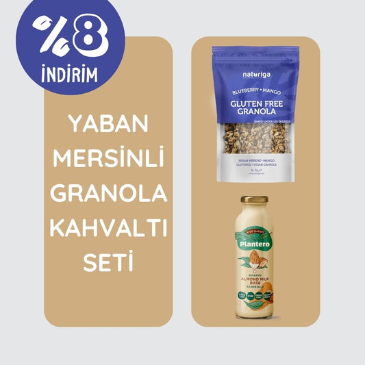Yabanmersini Granola Kahvaltı Dostu set