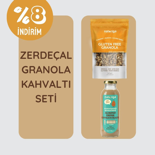 Zerdeçal Granola Kahvaltı Dostu Set