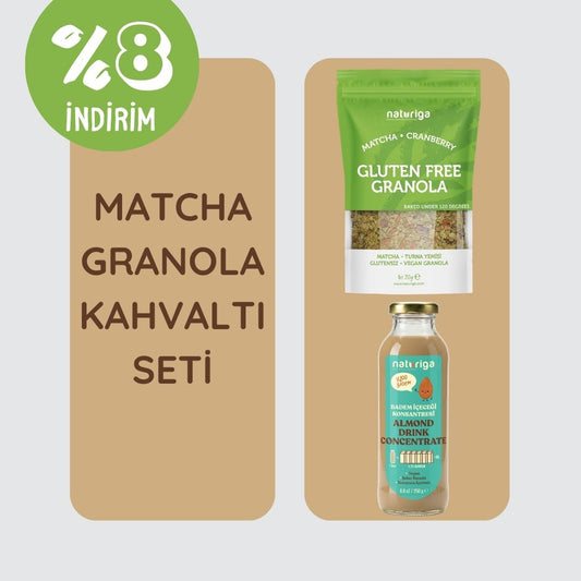 Matcha Granola Kahvaltı Dostu Set