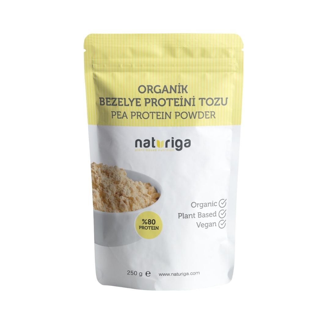 Organik Bezelye Proteini Tozu (250gr)