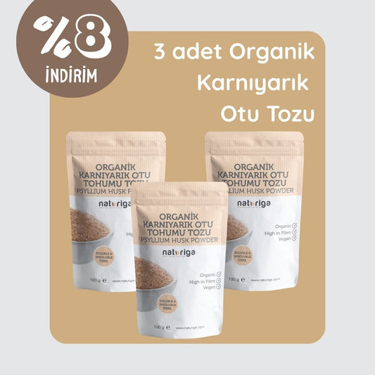 3'lü Karnıyarık Otu Tozu