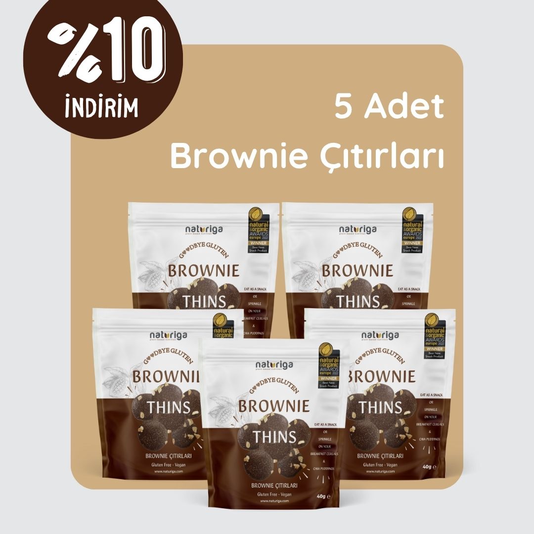 Browni Çıtırları 5' li set