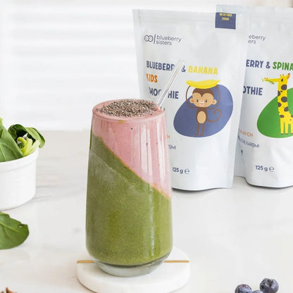 Yabanmersini &  Ispanaklı Kids Smoothie 125 gr.