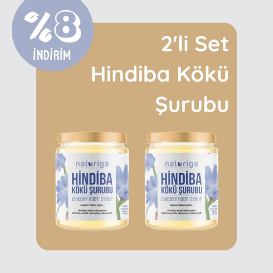 2'li Set Hindiba Kökü Şurubu