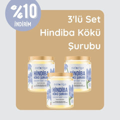 3'lü Set Hindiba Kökü Şurubu