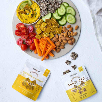 Havuçlu & Zerdeçallı Kraker