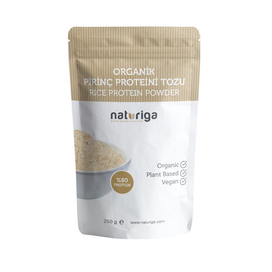 Organik Kahverengi Pirinç Proteini Tozu (250 Gr.)