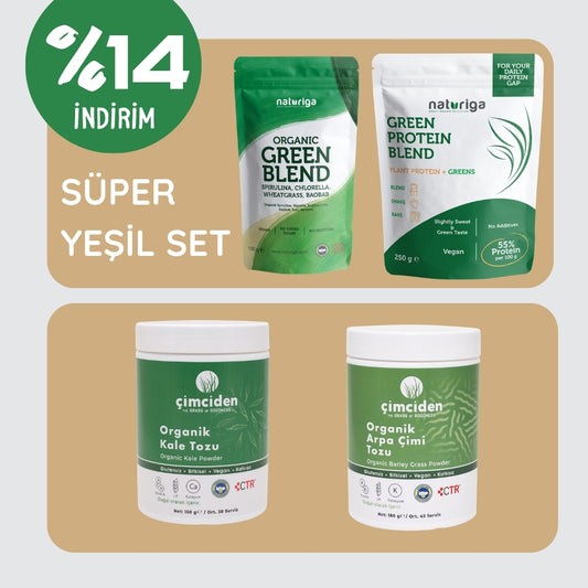 Süper Yeşil Set