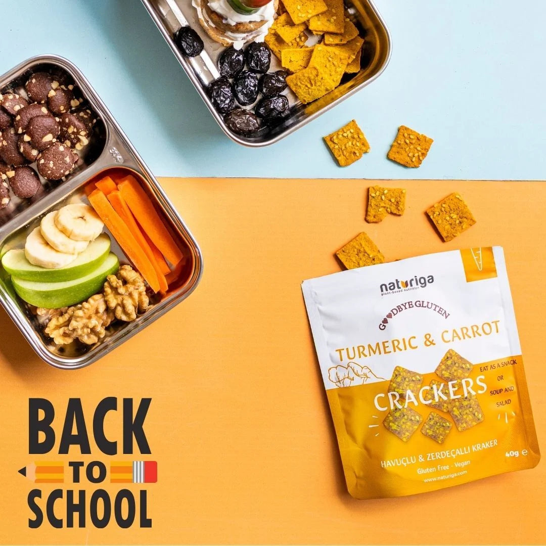 Havuçlu & Zerdeçallı Kraker