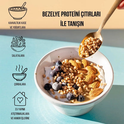 Bezelye Proteini Çıtırları 100g