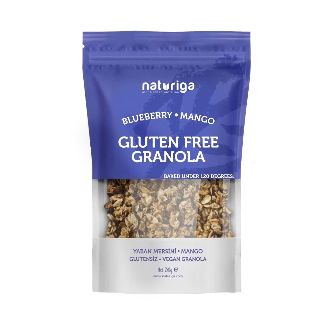 Glutensiz Yaban mersini & Mango Granola(250 gr)