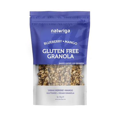 Glutensiz Yaban mersini & Mango Granola(250 gr)