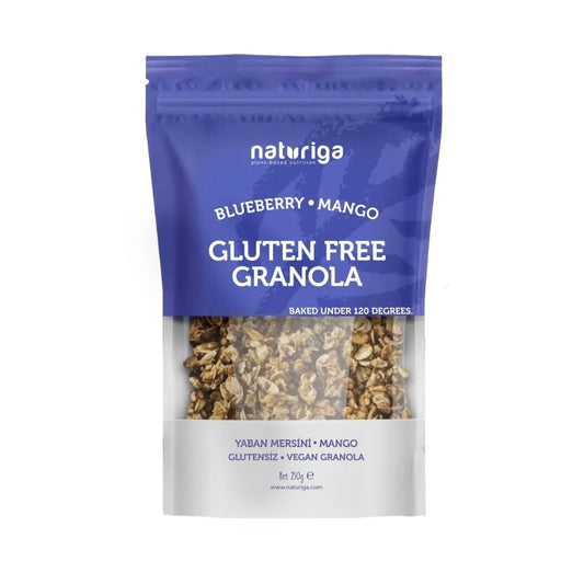 Glutensiz Yaban mersini & Mango Granola(250 gr)