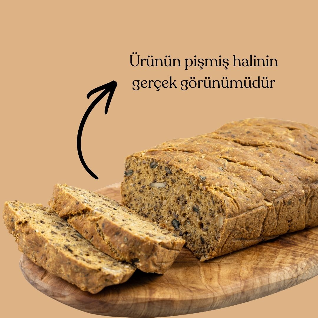 Ekmek Karışımı (Glutensiz & Ketojenik)