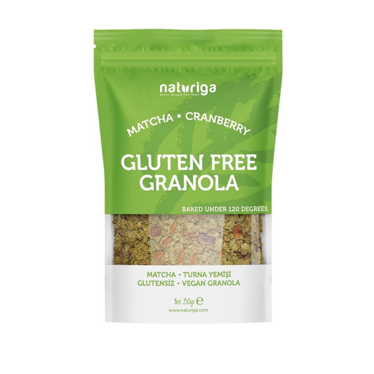 Glutensiz Matcha & Cranberry  Granola(250 gr)