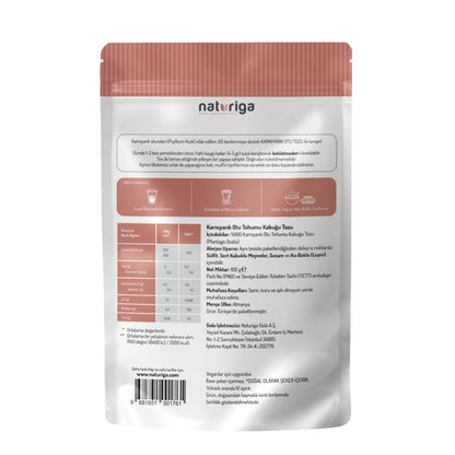 Natural Psyllium Husk Powder 100 gr
