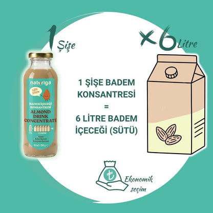 Naturiga Konsantre Badem İçeceği 250 gr.
