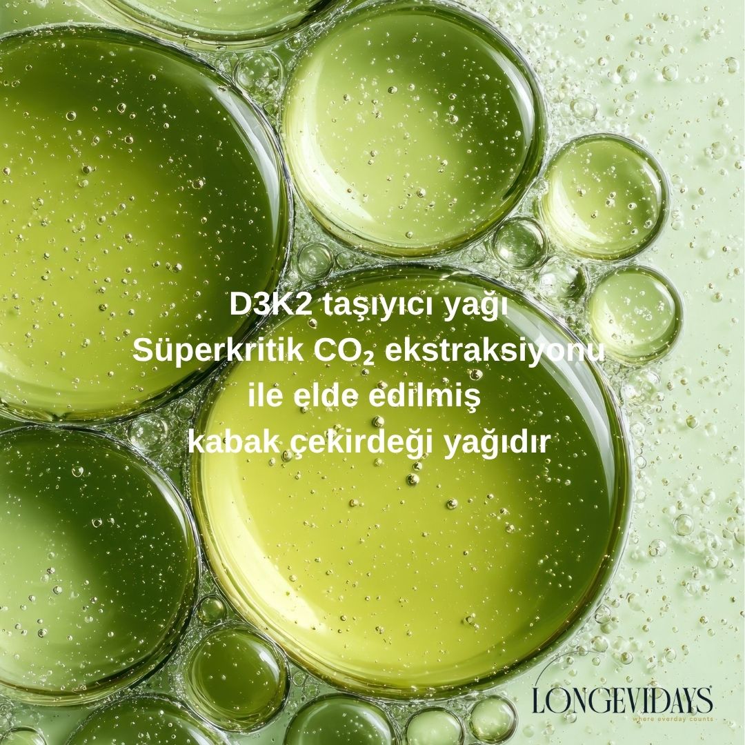 Longevidays D3K2 Damla 20ml