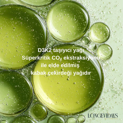 Longevidays D3K2 Damla 20ml