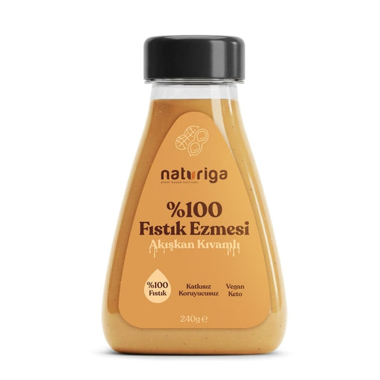 Sıkılabilir %100 Fıstık Ezmesi 240gr