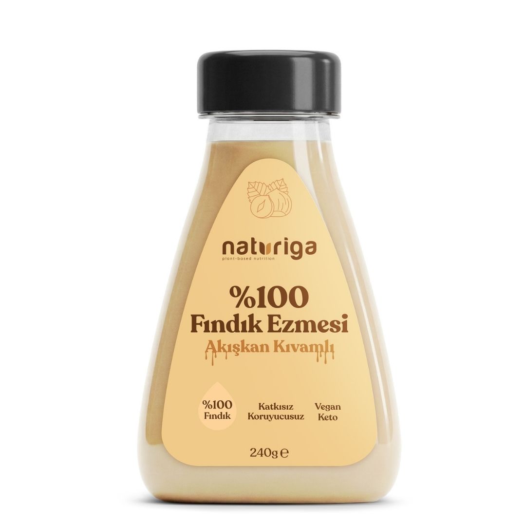 Sıkılabilir %100 Fındık Ezmesi 240gr