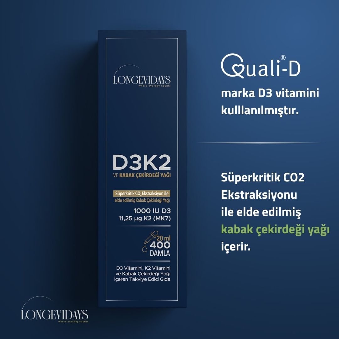 4 Aylık D3K2 Seti