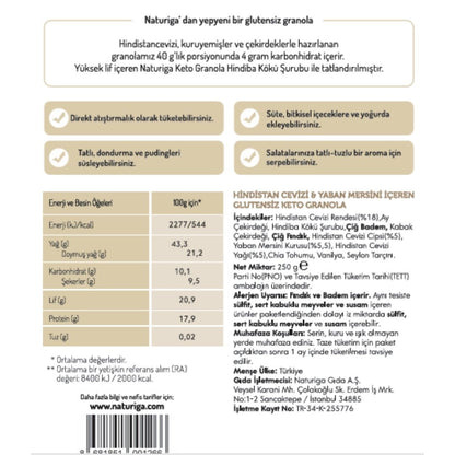 Ketojenik Glutensiz Granola 250g