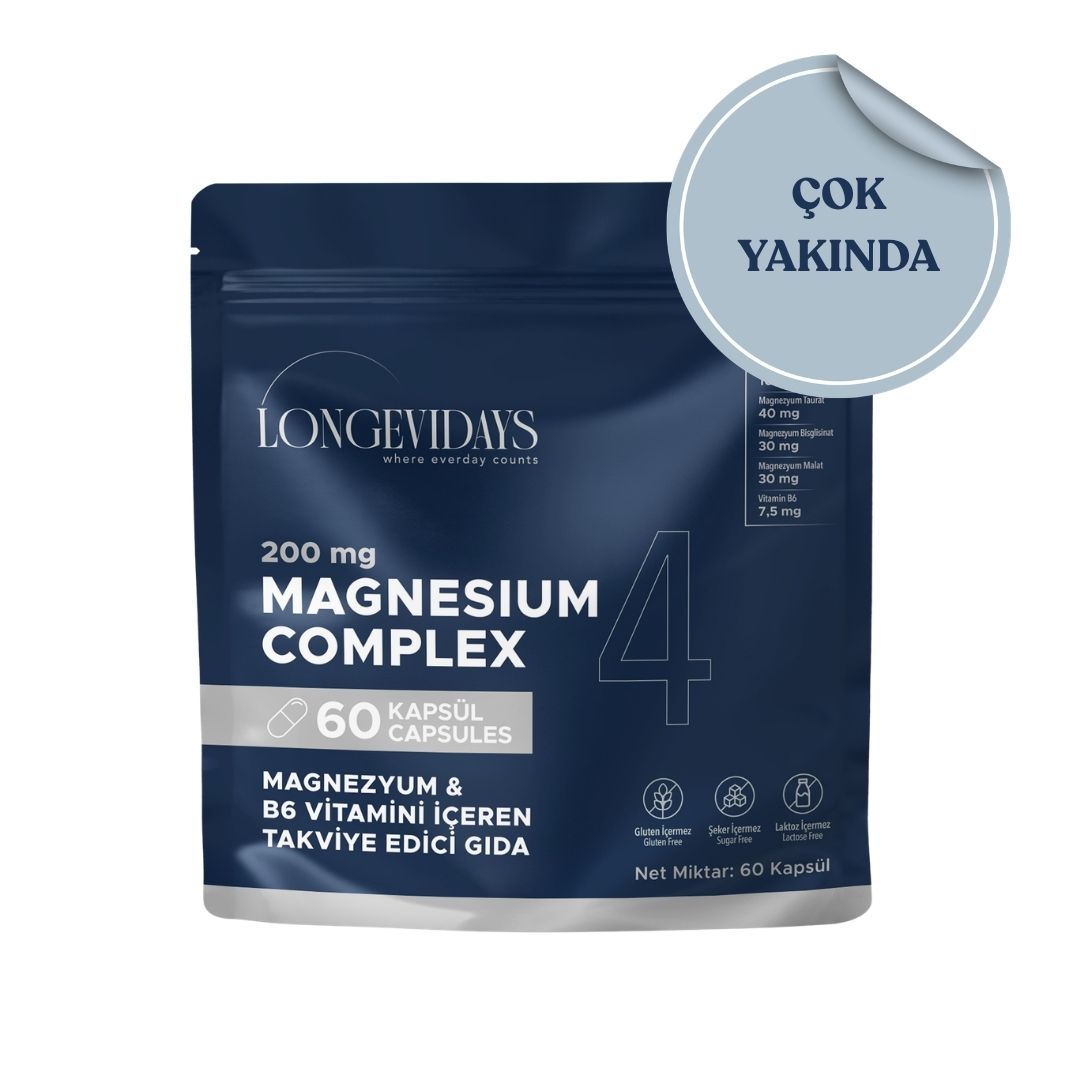 Magnezyum 4 Kompleks - 60 Kapsül