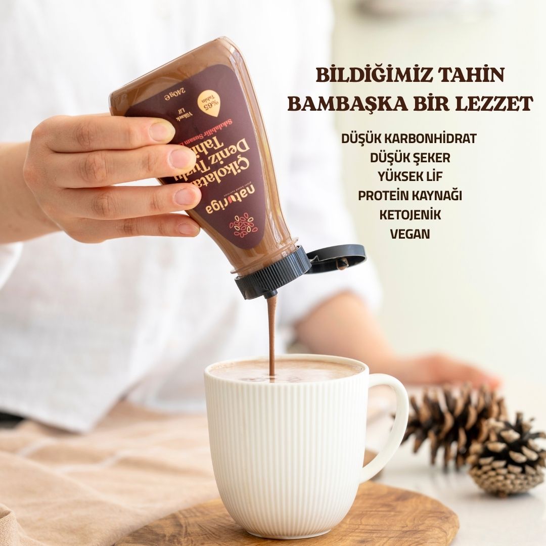 Sea Salt & Chocolate Squeezable Tahini 240g