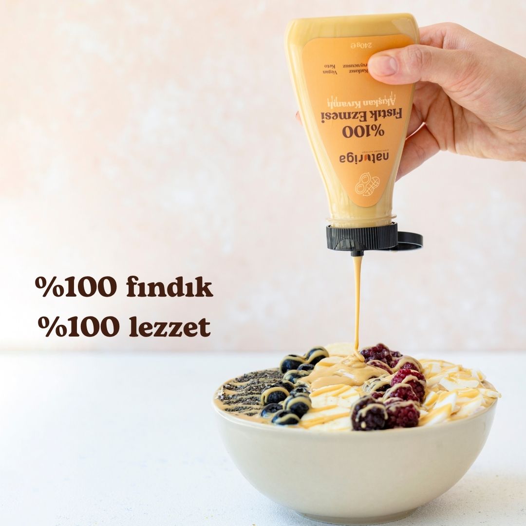 Sıkılabilir %100 Fındık Ezmesi 240gr