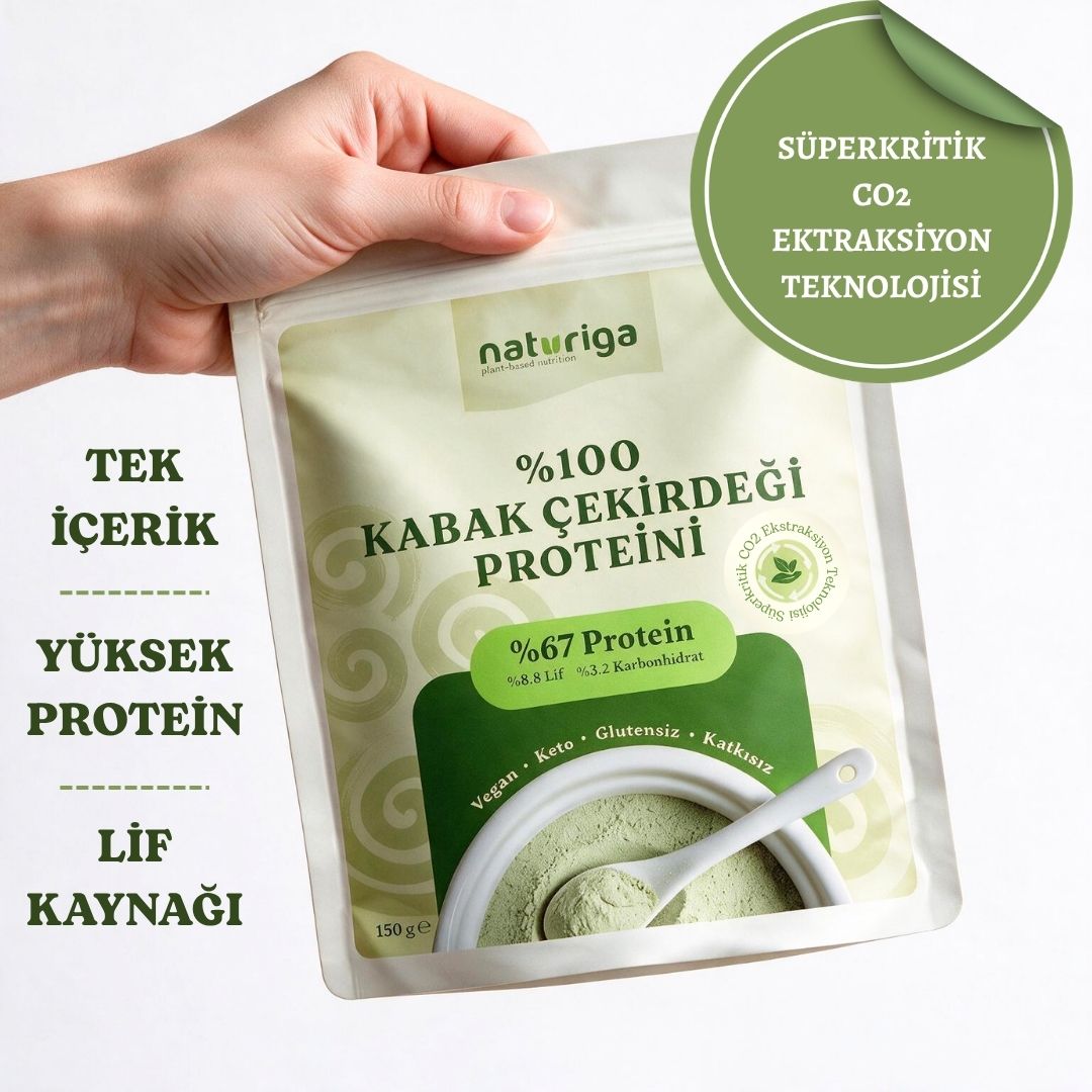 %100 Kabak Çekirdeği Proteini 150gr